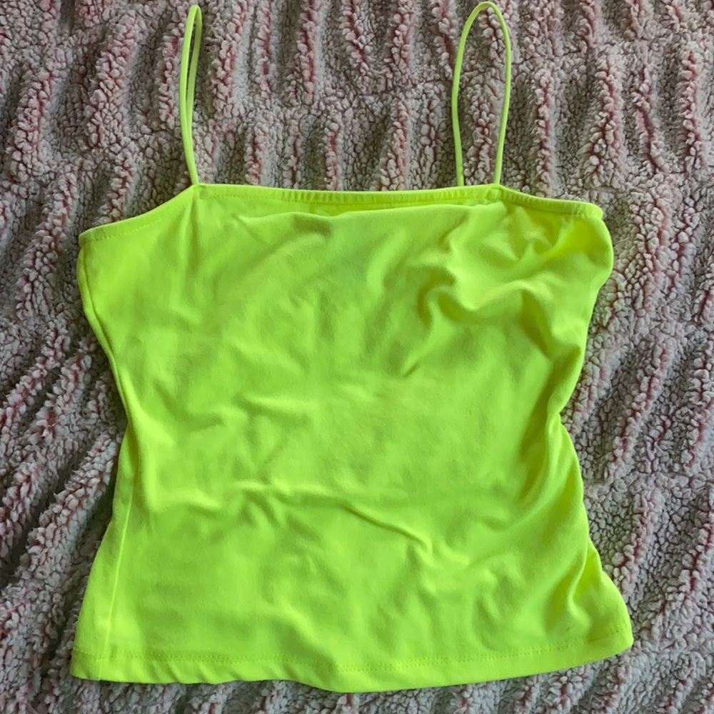 Neon tank top